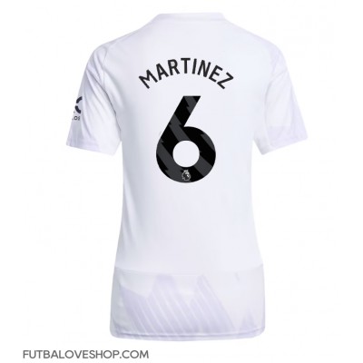 Dres Manchester United Lisandro Martinez #6 Preč pre Ženy 2025-26 Krátky Rukáv Dres Manchester United Lisandro Martinez #6 Preč pre Ženy 2025-26 Krátky Rukáv